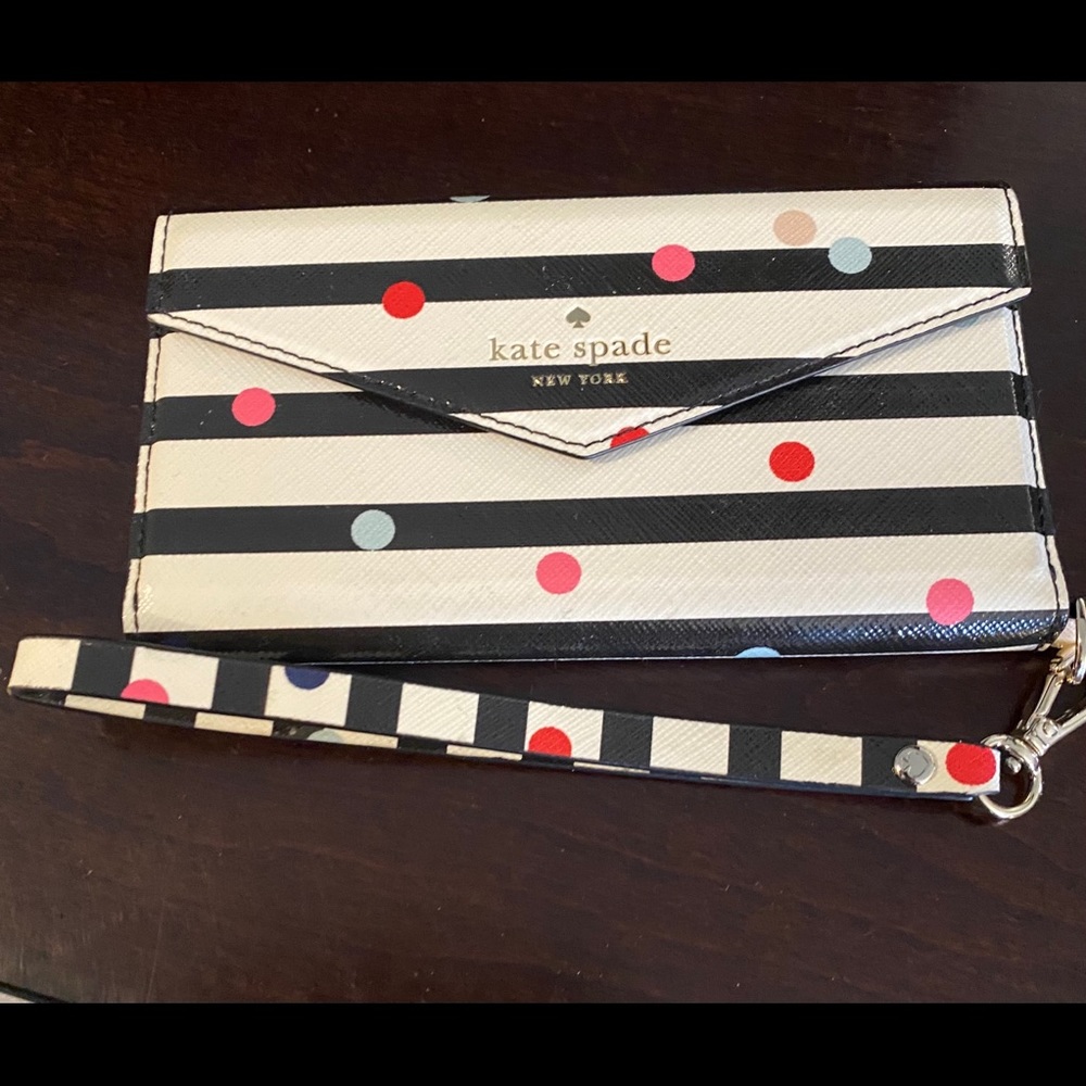 Kate spade iPhone wristlet